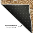 thumbnail image 5 of Addison Rugs Mayfield Premium Machine Washable Transitional Lines Paprika Rectangle Rug, 8' x 10', 5 of 6