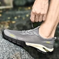 thumbnail image 5 of Men's Breathable Orthopedic Quick Drying Shoes for Hiking&Water in Summer Comfortable Non-Slip Soft Sole Casual Walking Shoes Outdoor Travel Driving Shoes, 5 of 5