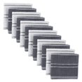 thumbnail image 1 of Design Imports 70316A Gray Ribbed Terry Dishcloth - Set of 12, 1 of 2