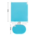 thumbnail image 2 of 8Pcs Car Rear View Mirror Film Waterproof Protective Film Anti Fog Anti Glare Anti Scratch Anti Water Mist HD Mirror Window Film for Cars Blind Spot Safe Driving, 2 of 10