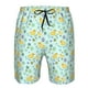 thumbnail image 3 of Balery Duck Cartoon Traje de Baño Estilo Hawaiano para Hombre, Shorts de Secado Rápido con Bolsillos-Medium, 3 of 6