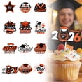 thumbnail image 2 of Homelyt Graduation Cupcake Toppers 2026 12 Pack Gold Glitter Congrats Grad Cap Picks for Graduation Decorations Set, 2 of 9
