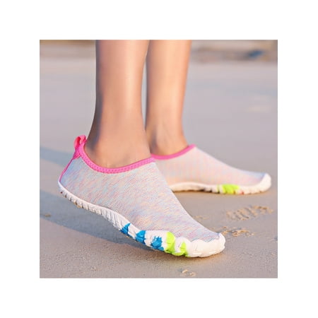 

Ritualay Women s Lightweight Low Top Barefoot Sweat-wicking Soft Flat Heels Shoes Swimming Cozy Slip On Wading