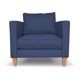 thumbnail image 1 of Sillón Rosen SofaMatch, Tela Quantum, Patas Natural azul, 1 of 5