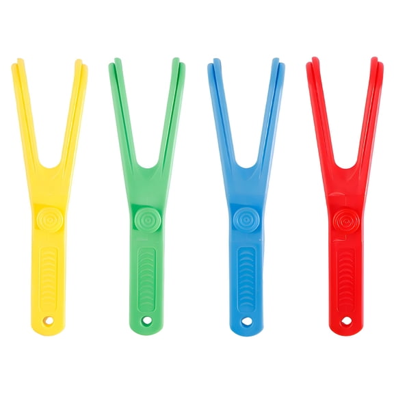 ACDANC 10Pcs Dental Floss Holder Y Shape Plastic Dental Floss Rack Reusable Floss Pick Holder Teeth Hygienicing Care Tool without Dental Floss for Home Travel Oral Hygienicing