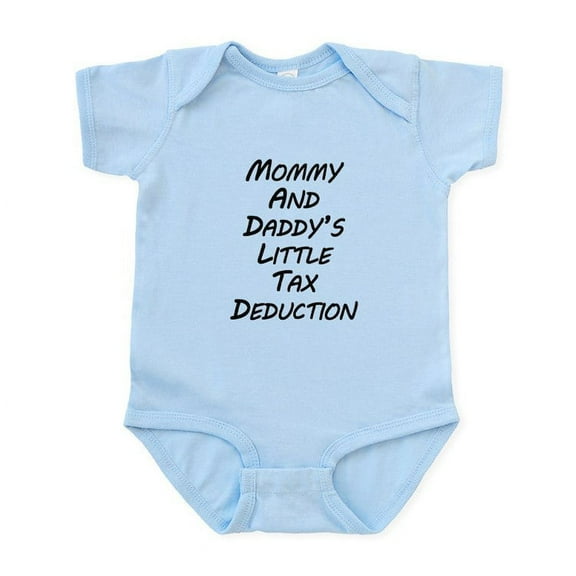 CafePress - Mommy And Daddys Little Tax Deduction Body Suit - Baby Light Bodysuit, Size Newborn - 24 Months