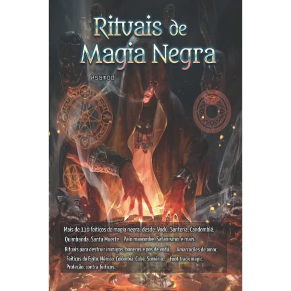 Libro Rituais de Magia Negra, edición en portugués