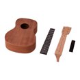 thumbnail image 3 of Kit de ukelele de 21 pulgadas sin terminar DIY Ukelele Cuerpo de madera contrachapada Okoume Cuello Abanopi Ukelele, 3 of 7