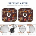 thumbnail image 6 of Haiem A Cup Of Black Coffee On A Saucer Windshield Sun Shade: Universal Foldable 2-Piece Car Front Window Sunshade - Blocks Uv Rays, And Reduces Heat,Essential Car Accessory Medium, 6 of 7