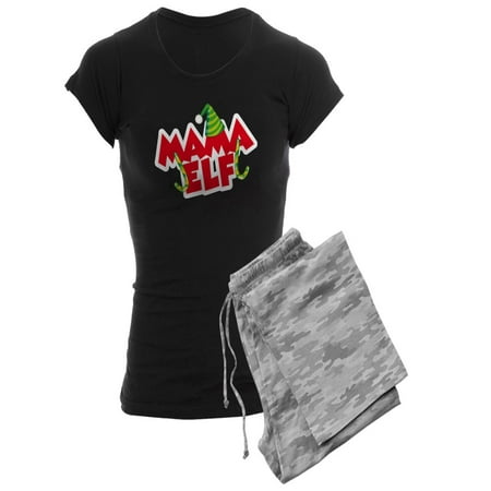 

CafePress - Mama Elf - Women s Dark Pajamas