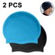 thumbnail image 2 of Gorro de baño de silicona de alta calidad gorro de baño gorro de baño para cabello largo, gorro de baño saludable y cálido Xemadio 221397-2, 2 of 8