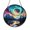 Acrylic 3.5 Inch, variant on Northern Lights Mountain Landscape Stained Glass Style Window Hanging Decor, Fantasy Celestial Sky Art Panel