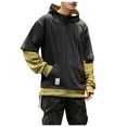 thumbnail image 1 of toraway Sweatshirts à Col Rond pour Adolescentes, Sudadera Con Capucha Para Hombre Con Diseo de Patchwork en Contraste TG, 1 of 4
