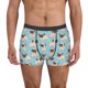thumbnail image 1 of Balery Funny Cartoon Pugs Calzoncillos bóxer para hombre, ropa interior de algodón suave y transpirable con cinturilla de nailon-Medium, 1 of 5