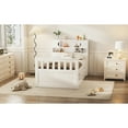 thumbnail image 5 of Twin Platform Bed With Storage - 4 Drawers, White Classic Style Bookcase White, Stylish Design, 5 of 6