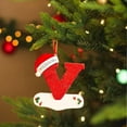 thumbnail image 3 of Navidad Little Red Hat Carta Colgante DIY Escribible Nombre 26 Carta Colgante Wmkox8yii gf6266, 3 of 4