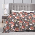 thumbnail image 4 of KLL Fleece Blanket Plush Throw Blanket Foxes ,Soft Fuzzy Cozy Flannel Blanket for Couch Sofa Bed.(50"x40" ), 4 of 7