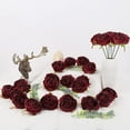 thumbnail image 5 of 25 Pieces Artificial Flower Roses Artificial Roses Artificial Interior Dried Flower Bouquets Wedding Outdoor Party, 5 of 7