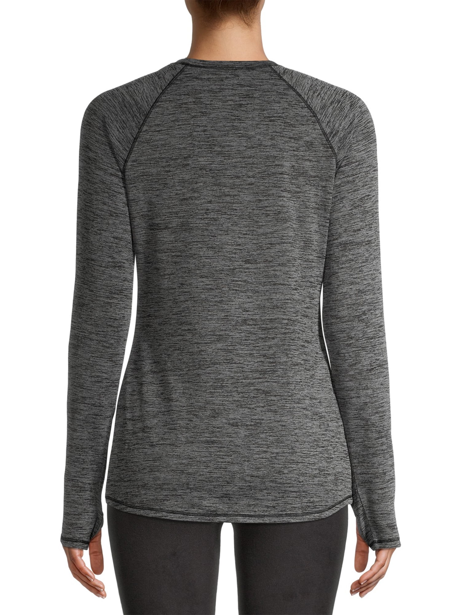 ClimateRight by Cuddl Duds Women's Warm Plush Warmth Crew Neck Base Layer Top, Sizes XS to 4X