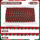 thumbnail image 2 of 10 yardas de cinta navideña con flecos, borlas y borlas, ideal para manualidades, costura, cortinas y cojines., 2 of 6