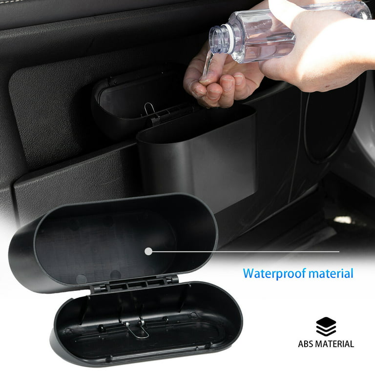 Auto Car Trash Can Mini Garbage Dust Holder Box Bin Interior Accessories  Rubbish
