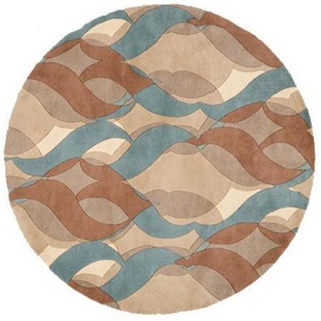 Momeni New Wave Wave Reverb Multi NW-97 Area Rug