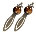 thumbnail image 2 of Leopard Vintage Copper Crown-Shaped Bookmarks: Stainless Steel Book Accessories and Markers - a Gift for Readers and Book Lovers [Set of 2], 2 of 5
