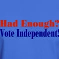 thumbnail image 3 of CafePress - Vote Independent Dark T Shirt - Men's Classic Graphic Cotton T-Shirt, 3 of 4
