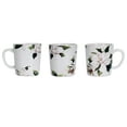 thumbnail image 3 of Bico Magnolia Floral Ceramic Mugs, Set of 4, for Coffee, Tea, Drinks, Microwave & Dishwasher Safe, 3 of 3