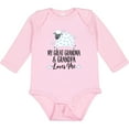thumbnail image 3 of Inktastic My Great Grandpa and Grandma Love Me Boy Lamb Boys or Girls Long Sleeve Baby Bodysuit, 3 of 5