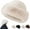 Beige, variant on 2026 New Winter Faux Fur Bucket Hat, Women's Soft Warm Faux Mink Plush Hat Fluffy Fisherman Fuzzy Bucket Cap for Cold Weather