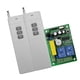 thumbnail image 4 of 220V 10A Interruptor de de telemando inalámbrico Receptor universal de 2 canales 433MHz con transmisores , Botón de potencia 3 Botón de alta potencia 3 Yotijar Interruptor de control remoto, 4 of 5