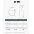 thumbnail image 4 of Men's Long Johns Waffle Knit Thermal Winter Cotton Top Bottom Underwear 2 Pcs Set, 4 of 4
