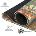 thumbnail image 3 of Mandala Mahjong Mat for Table, 31.5*31.5in Anti Slip American Mahjong Table Cloth, Noise Reduction, Neoprene Mah jongg Mat with Carrying Bag & 3 Dices, Mahjong Accessories Gift, Board Tile Games Mats, 3 of 7