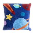 thumbnail image 2 of 16x16 '' Throw Pillow Cover Punch s Sofá Cojín Material Hugo Material de bordado de perforación, 2 of 10