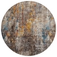 thumbnail image 2 of Addison Rugs Chantille Indoor/Outdoor Transitional Abstract Taupe Washable Round Rug, 8' x 8', 2 of 6