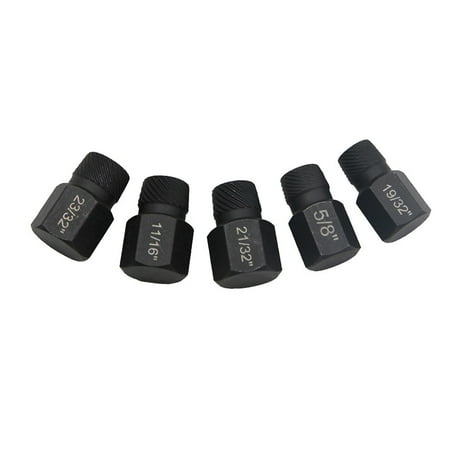 

BAMILL 5pcs Screw Nut Extractor Multi-Spline Hexagon Socket Bolt Removal Tool