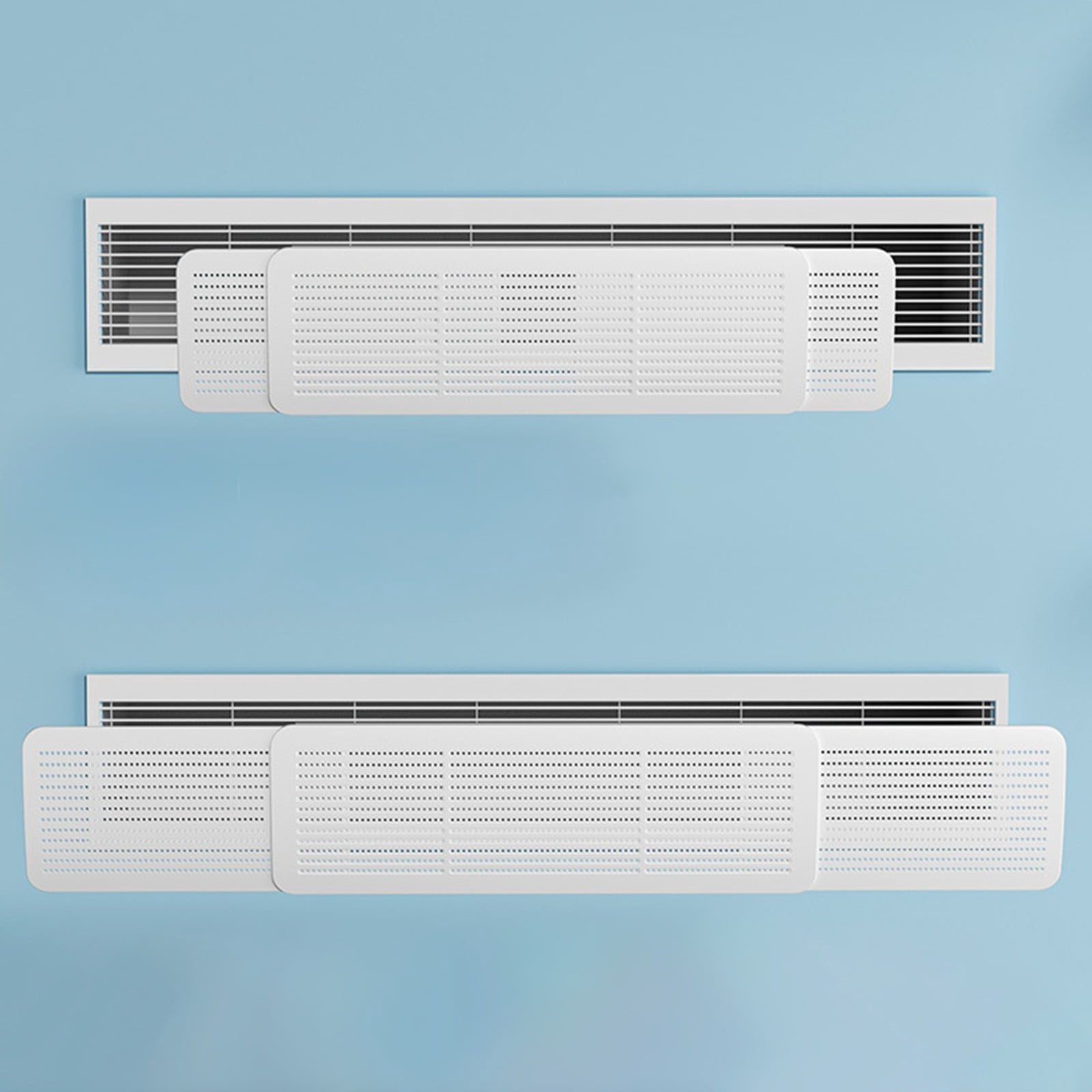 Adjustable Air Conditioner Wind Deflector Stretchable AC Vent Cover Direct Blow Cool Air For Home Door Knob Wall Shield 3 1/4 Carpet Door Stop Door Hinge Pin Kids Door Stoppers Floor Door Water