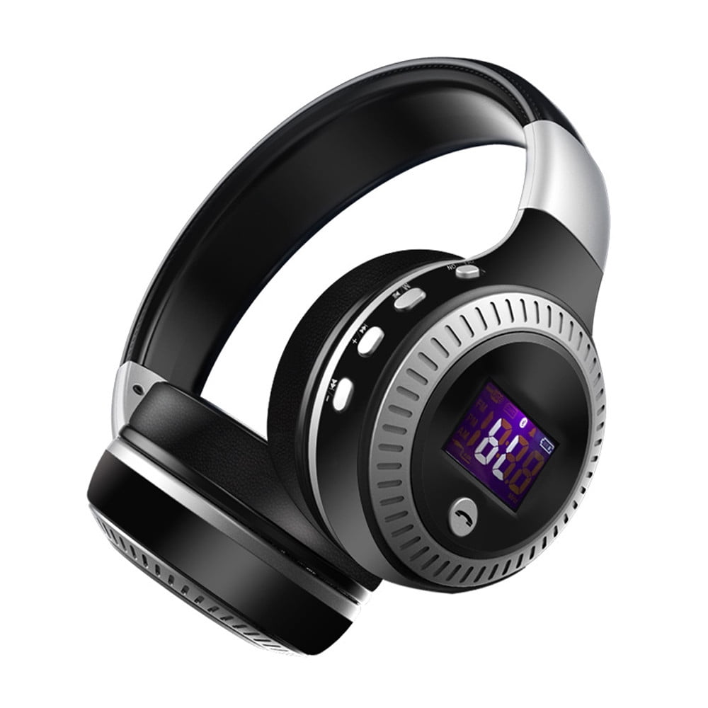 Zealot B19 Wireless Headphone Stereo Bluetooth 4.1 MIC FM Radio LCD Headset