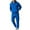 Blue, variant on Havenre Men Cargo Tracksuit Set 2 Piece Sets - Lightweight Casual Quarter Zip up Drawstring Tactical Hoodies Pullover Sweatshirts & Cargo Joggers Athletic Sweatsuits with Pockets Navy M