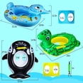 thumbnail image 1 of Paquete de 3 flotadores inflables para alberca de 24" para niños, anillos de tubo de flota Rtudan Rtudan, 1 of 2