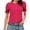Red(Type 68), variant on Otvok Women'S Spring Summer Polka Printed Base T-Shirt Lace Sleeves Short Sleeve Round Neck Tops Blouses