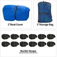 thumbnail image 5 of iCOVER Trailerable Boat Cover, 300D Waterproof Heavy Duty Marine Grade Canvas 14ft-16ft Long and 90" Wide, 5 of 5