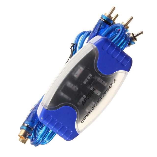 Kenally 4-Channel RCA Audio Noise Filter Suppressor Ground Isolator Loop Vehículos, repuestos y accesorios Mis