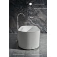 thumbnail image 5 of Momo 59" W X 29.5" D Freestanding Acrylic Bathtub in White, 5 of 7