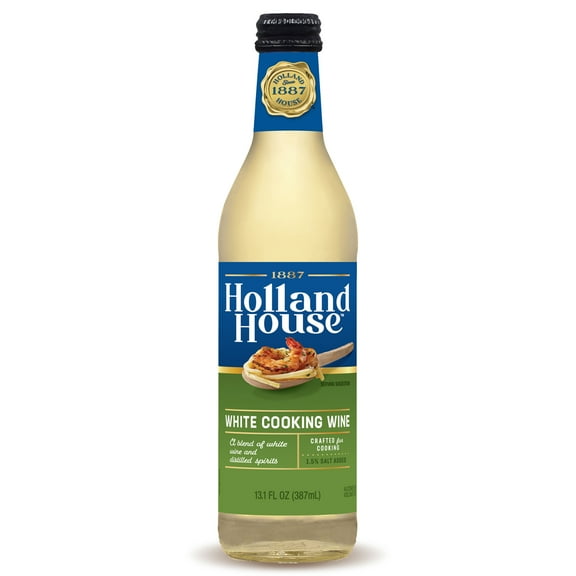 Holland House White Cooking Wine, 13 fl oz, 13.0 Servings per Container
