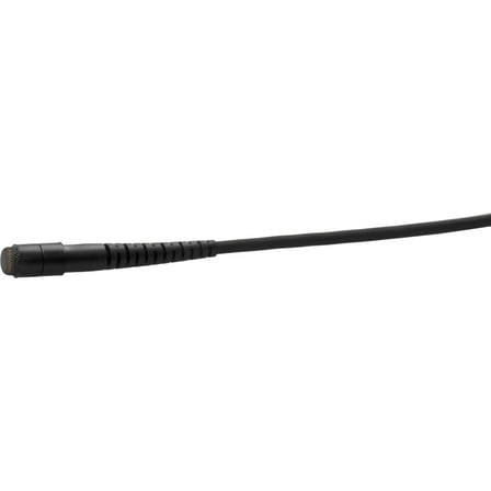 DPA Microphones d:screet CORE 4660 Heavy Duty Miniature Omnidirectional Microphone with Hardwired 3-Pin LEMO Connector, Normal SPL, Black