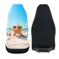 thumbnail image 6 of XYZCANDO Starfish Car Seat Covers for Woman Easy to Install Car Front Seat Covers Elastic Easy Install, for SUV Sedan Truck, 6 of 10