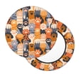 thumbnail image 2 of Gukieu Cat Paws Print Round Chair Cover, Dust-proof and Non-slip Bar Chair Protective Cover, Suitable for Bars, Restaurants, Offices-12 inch, 2 of 7
