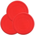 thumbnail image 1 of Frisbee con agarre cómodo VentDepot FlyBixRed 3 Piezas discos voladores Silicona Ø18 cm rojo, 1 of 2